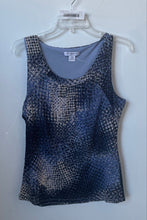 Load image into Gallery viewer, Liz Claiborne Womens Multicolor Printed Sleeveless Scoop Neck Tank Top Size PXL
