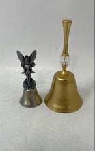Load image into Gallery viewer, Lot Of 2 Pcs Multicolor Crystal Metal Decorative Collectible Handbells
