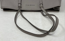 Load image into Gallery viewer, Michael Kors Womens Gray Inner Pockets Double Handle Shoulder Handbag
