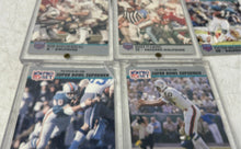 Load image into Gallery viewer, Lot Of 8 Pcs Pro Set Variety NFL Multicolor Sports Trading Cards No Grade
