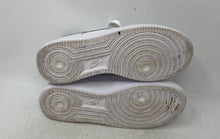 Load image into Gallery viewer, Nike Boys Air Force 1 LE DH2920-111 White Leather Low Top Sneaker Shoes Sz 6.5Y
