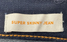 Load image into Gallery viewer, Authentic Tory Burch Womens Dark Blue Denim Super Skinny Leg Jeans Size 28
