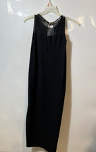 Load image into Gallery viewer, Zara Womens Black Sleeveless Keyhole Back Asymmetrical Hem Long Maxi Dress Sz S
