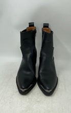 Load image into Gallery viewer, Zodiac Womens Raylin Black Leather Cap Toe Ankle Western Boots Size 6.5 M
