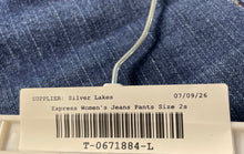 Load image into Gallery viewer, Express Womens Blue Barely Stella Low Rise Denim Bootcut Jeans Size 2S
