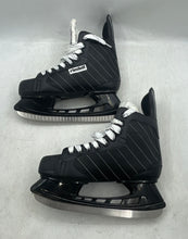 Load image into Gallery viewer, Riedell Unisex Bruin Black Lace-Up Recreational Ice Hockey Skates Size 6
