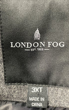 Load image into Gallery viewer, London Fog Mens Gray Long Sleeve Button Front Single-Breasted Peacoat Size 3XT
