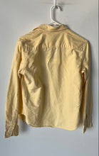 Load image into Gallery viewer, Lauren Ralph Lauren Womens Yellow Long Sleeve Collared Button-Up Shirt Size S
