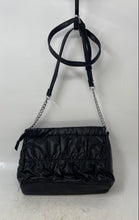Load image into Gallery viewer, Tahari Womens Black Leather Adjustab;e Strap Shoulder Crossbody Handbag
