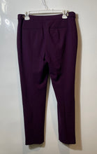 Load image into Gallery viewer, Calvin Klein Womens Purple Highline Flat Front Skinny Leg Ankle Pants Size 8
