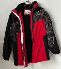 Load image into Gallery viewer, Weatherproof Boys Multicolor Long Sleeve Full Zip Hooded Jacket Size XXL18/20
