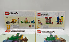 Load image into Gallery viewer, Lot Of Assorted Lego Large Print Mixed Variety Instruction Manuals For Age 3+
