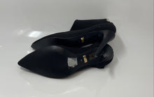 Load image into Gallery viewer, Jorge Bischoff Womens Black Pointed Toe Stiletto Heel Ankle Bootie Size 38
