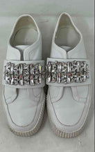 Load image into Gallery viewer, Authentic Karl Lagerfeld Womens Jules White Sneakers Shoes Size 9.5M Damaged
