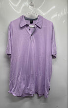 Load image into Gallery viewer, Hugo Boss Mens Purple Spread Collar Short Sleeve Polo Shirt Size XL
