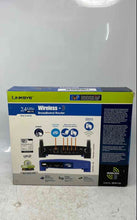 Load image into Gallery viewer, Linksys BEFW11S4 4-Port Switch Wireless B-Broadband Router Open Box Not Tested
