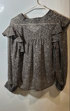 Load image into Gallery viewer, Banana Republic Womens Multicolor Long Sleeve Blouse Top Size XS
