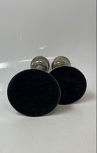 Load image into Gallery viewer, Set Of 2 Pcs Assorted Silver Plated Engraved Collectible Pillar Candle Holders

