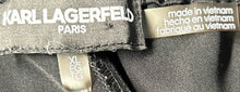 Load image into Gallery viewer, Karl Lagerfeld Womens Black Elastic Waist Pockets Straight Leg Track Pants Sz XL
