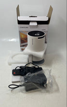 Load image into Gallery viewer, Magcubic White Portable Multimedia Projector With Accessories In Box Not Tested
