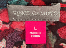 Load image into Gallery viewer, Vince Camuto Womens Multicolor Floral Print Blouse Top Size Large
