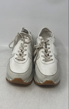 Load image into Gallery viewer, Pull &amp; Bear Womens Gray White Round Toe Low Top Lace-Up Sneakers Shoes Size 6
