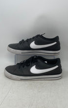 Load image into Gallery viewer, Nike Mens Court Legacy DH3162-001 Black Leather Lace-Up Sneaker Shoes Size 11

