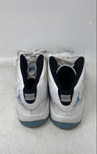 Load image into Gallery viewer, Nike Kids Jordan 11 Retro 378039-117 White Lace-Up Basketball Shoes Size 2Y
