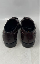 Load image into Gallery viewer, Florsheim Mens Lexington Kiltie Wine Genuine Leather Tasseled Loafers Size 9 3E
