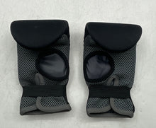 Load image into Gallery viewer, Everlast Black Gray Punch Mitts And Training Gloves Boxing Fitness Kit Set Of 4
