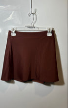 Load image into Gallery viewer, Forever 21 Womens Brown Flat Front Back Zip Casual A-Line Skirt Size S
