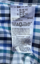 Load image into Gallery viewer, Banana Republic Mens Multicolor Plaid Long Sleeve Slim Fit Button-Up Shirt Sz L
