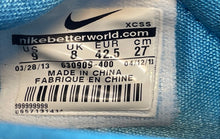 Load image into Gallery viewer, Nike Mens Zoom Crusader 630909-400 Blue White Lace-Up Sneakers Shoes Size 9
