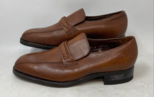 Load image into Gallery viewer, Florsheim Mens Brown Leather Slip-On Round Toe Penny Loafer Shoes Size 8.5D
