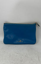 Load image into Gallery viewer, Trussardi Womens Blue Leather Chain Strap Zipper Crossbody Bag
