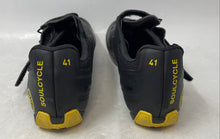 Load image into Gallery viewer, Pearl Izumi X SoulCycle Unisex Black Hook &amp; Loop Road Cycling Shoes Size EUR 41
