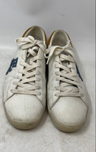 Load image into Gallery viewer, Scalpers Mens Henry White Leather Low Top Lace-Up Sneaker Shoes Size 8.5
