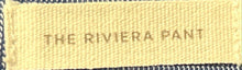 Load image into Gallery viewer, Loft Womens Blue The Riviera Flat Front Pockets Straight Leg Ankle Pants Size 6
