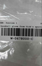 Load image into Gallery viewer, Dick's Sporting Goods Youth Pink &amp; Black Leather Adjustable Cuff Baseball Glove
