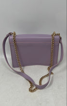 Load image into Gallery viewer, Aldo Womens Purple Inner Pockets Flap Shoulder Crossbody Bag
