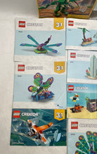 Load image into Gallery viewer, Lego Creator 3-In-1 Instruction Manuals Guide Books Lot Of 13 Pieces
