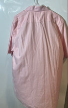 Load image into Gallery viewer, Nordstrom Mens Pink Cotton Wrinkle Free Short Sleeve Button-Up Shirt Size XL

