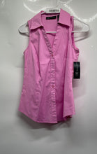 Load image into Gallery viewer, INC International Concepts Womens Pink Sleeveless Button-Up Shirt Size 2 W/ Tag

