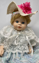 Load image into Gallery viewer, 1999 Rich By Nina Blonde Hair Blue Eyes Collector Baby Girl Doll In Maxi Dress
