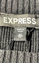 Load image into Gallery viewer, Express Womens Black Red Striped Long Sleeve Knit Pullover Sweater Size XS
