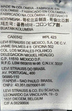 Load image into Gallery viewer, Levi Strauss &amp; Co. Mens Blue Cotton 5-Pocket Design Straight Jeans Size W32x30L
