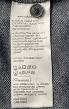 Load image into Gallery viewer, Calvin Klein Mens Blue Short Sleeve Collared Stretch Polo Shirt Size Large
