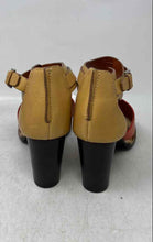 Load image into Gallery viewer, Rebecca Minkoff Womens Multicolor Leather Block Heel Strappy Sandals Size 9M
