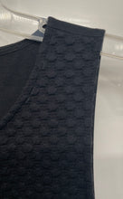 Load image into Gallery viewer, J. Crew Womens Black Round Neck Back Zip Sleeveless Blouse Top Size M
