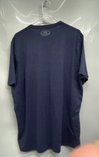 Load image into Gallery viewer, Under Armour Mens Blue Short Sleeve Crew Neck Loose Pullover T-Shirt Size L
